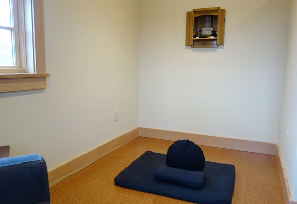 Vermont Zen Center Solo Retreat Cabin Meditation Space